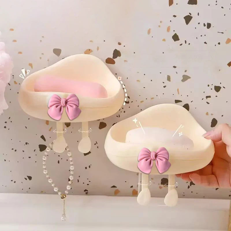 Cloud Soap Dish – Wall-Mounted Bathroom Storage Rack | Modern Soap Holder