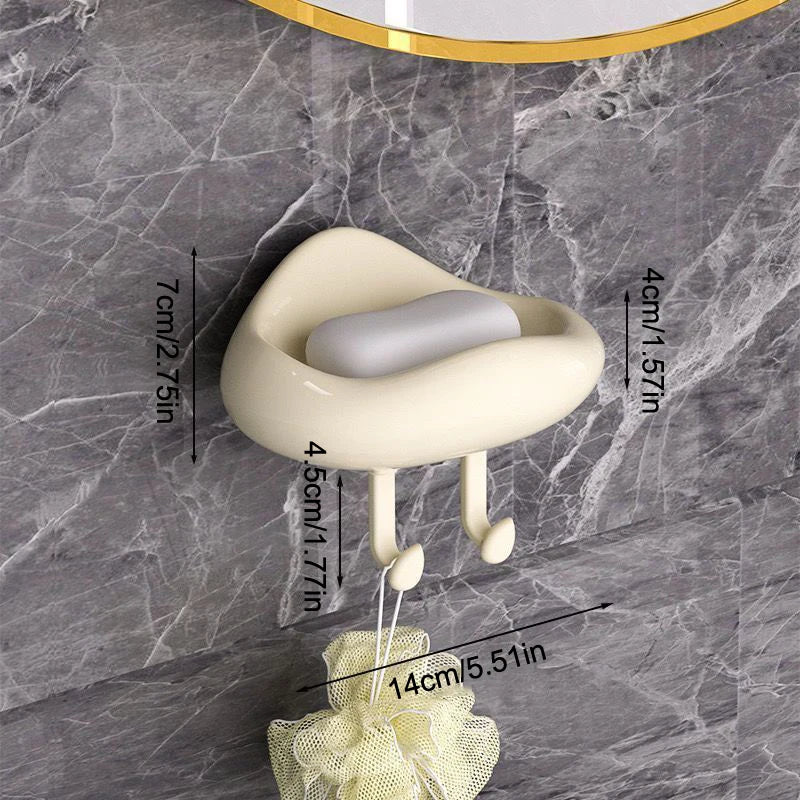 Cloud Soap Dish – Wall-Mounted Bathroom Storage Rack | Modern Soap Holder