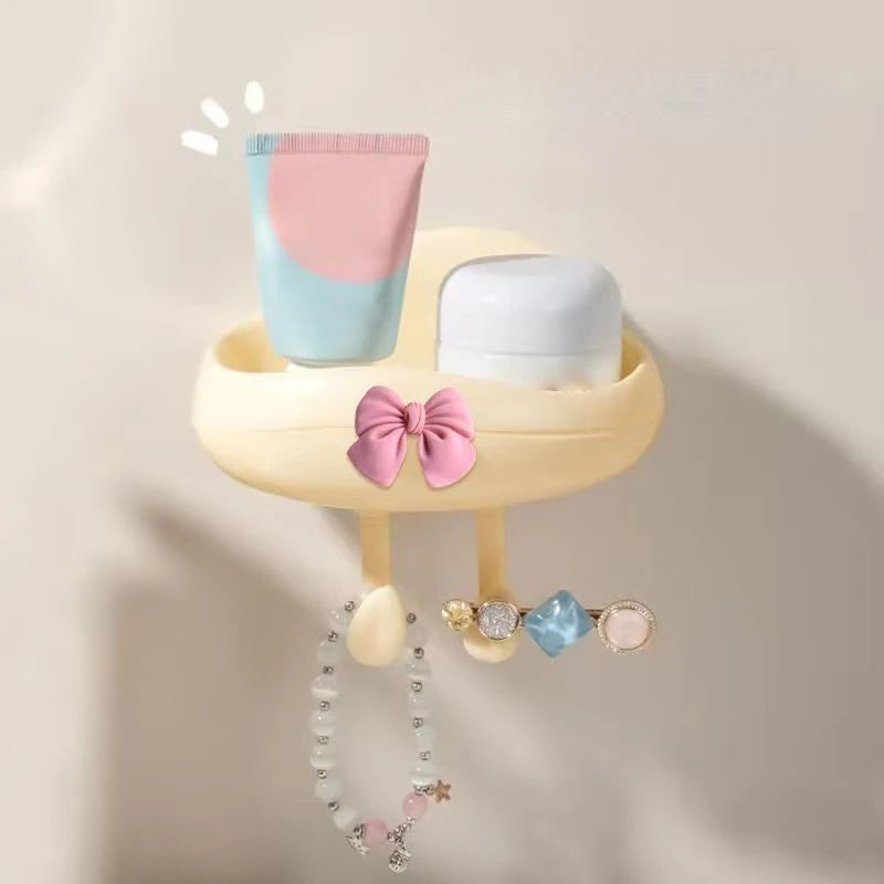 Cloud Soap Dish – Wall-Mounted Bathroom Storage Rack | Modern Soap Holder