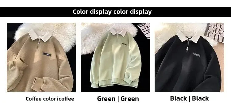 New 2025 Long Sleeve Polo Shirt Men's Spring Autumn Leading Edge Base Layer Top Trendy Chinese Brand Loose Fit Spring Wear