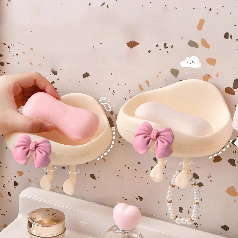Cloud Soap Dish – Wall-Mounted Bathroom Storage Rack | Modern Soap Holder