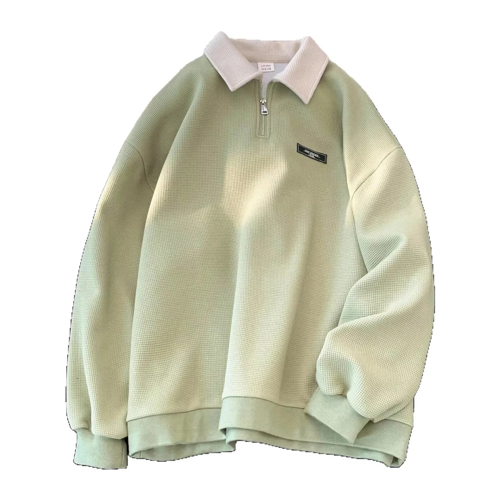 New 2025 Long Sleeve Polo Shirt Men's Spring Autumn Leading Edge Base Layer Top Trendy Chinese Brand Loose Fit Spring Wear
