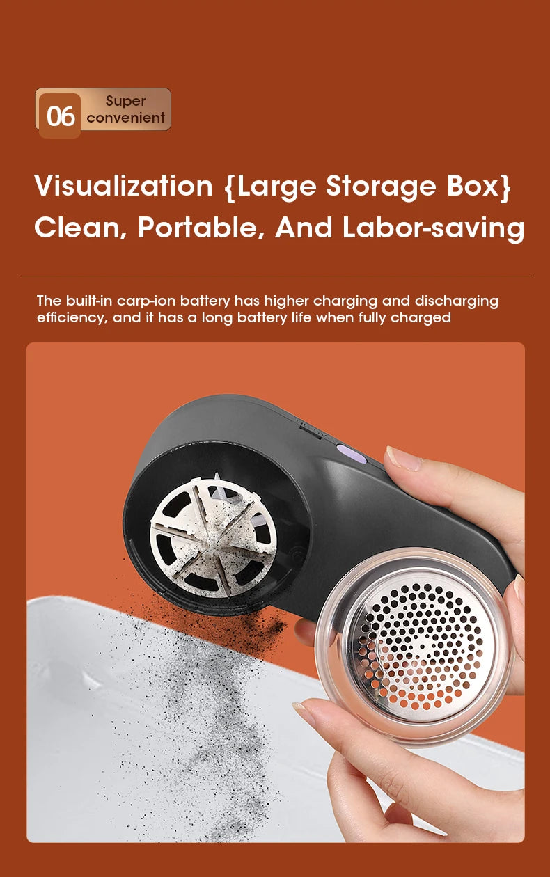 Electric Fabric Shaver & Lint Remover for Clothes