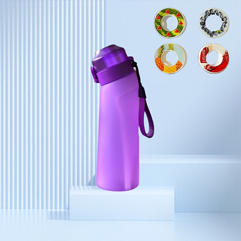 750ml BPA-Free Water Bottle with Straw & Carry Handle – Leak-Proof, Portable, for Office, Travel & Camping